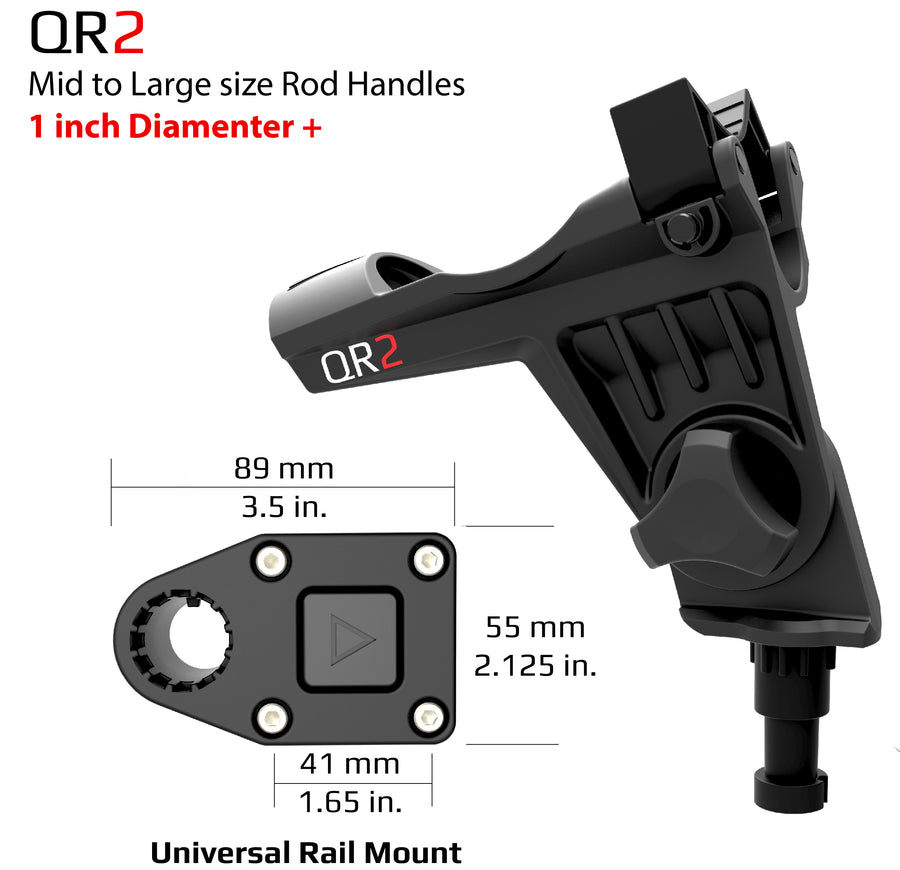 QR-2 Twin Pack - With Universal Rail Mounts